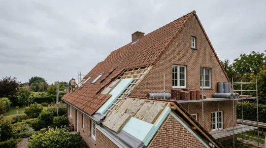 Rénovation énergétique d'une habitation belge pour améliorer le certificat PEB